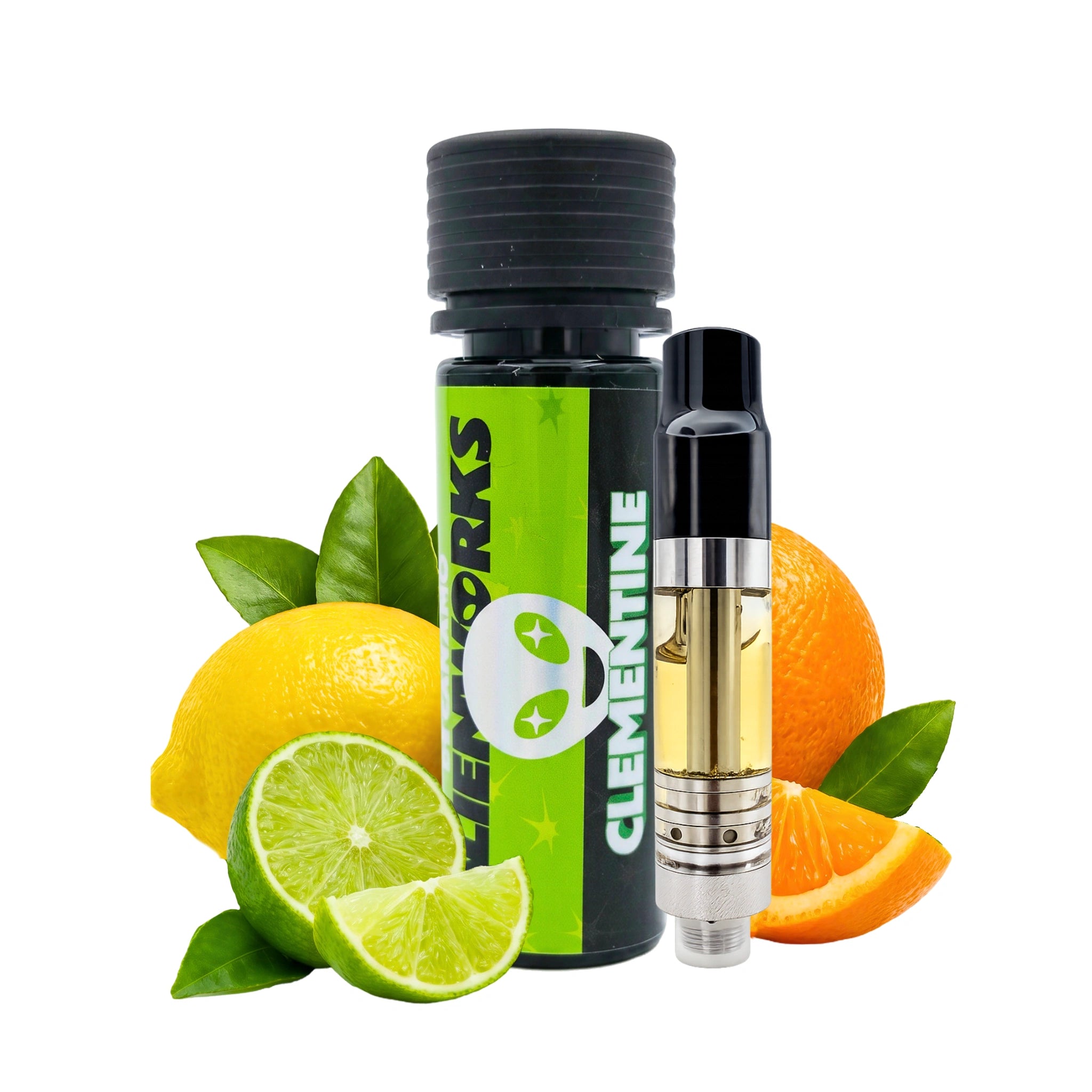 Alienworks Cartucho Plumas de Wax HHC Live Shatter 2ml Clementine Splift