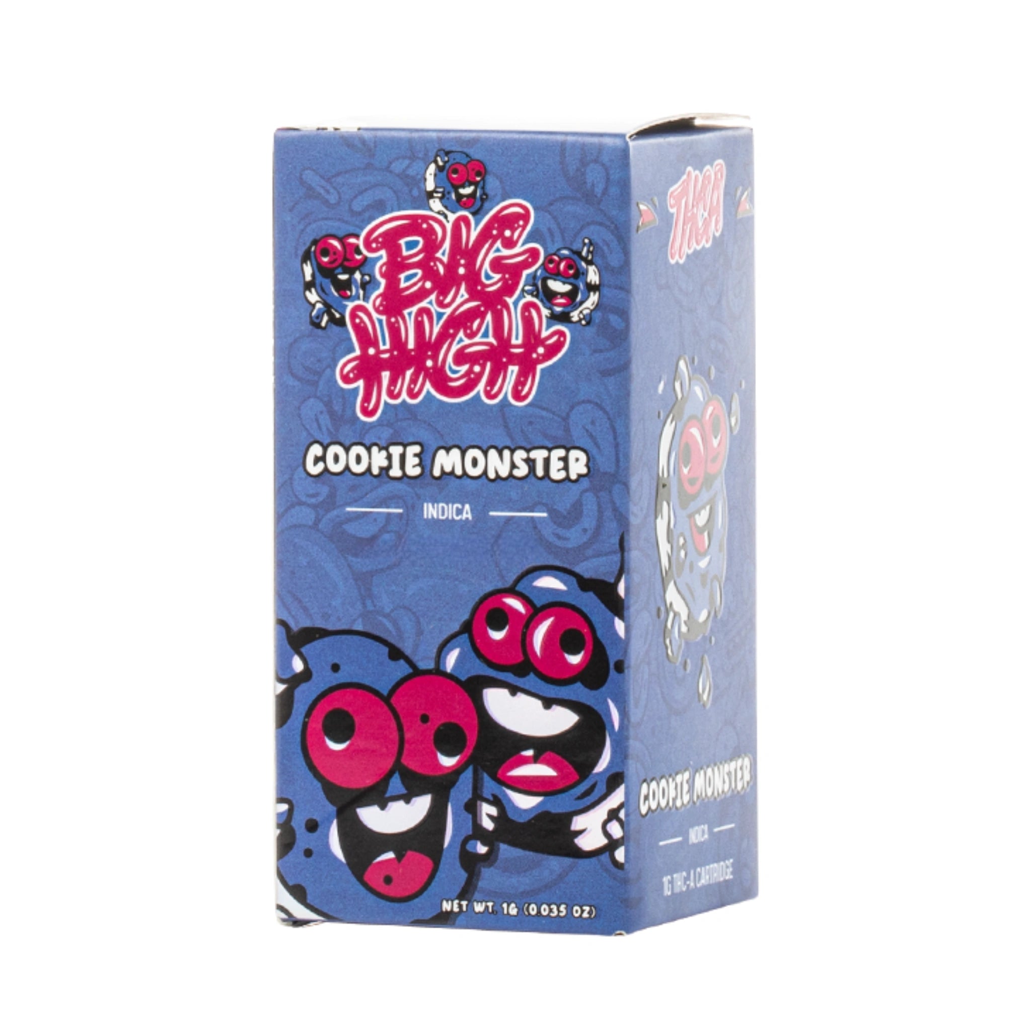 Big High Cartucho Wax THCA 1g Cookie Monster Indica Splift México
