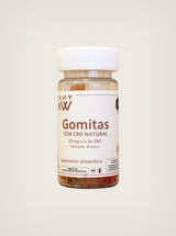 Compra cannabidiol en México con las gomitas de CBD con cannabis marca The Canna Raw con 20mg de CBD por pieza contenido 30 piezas