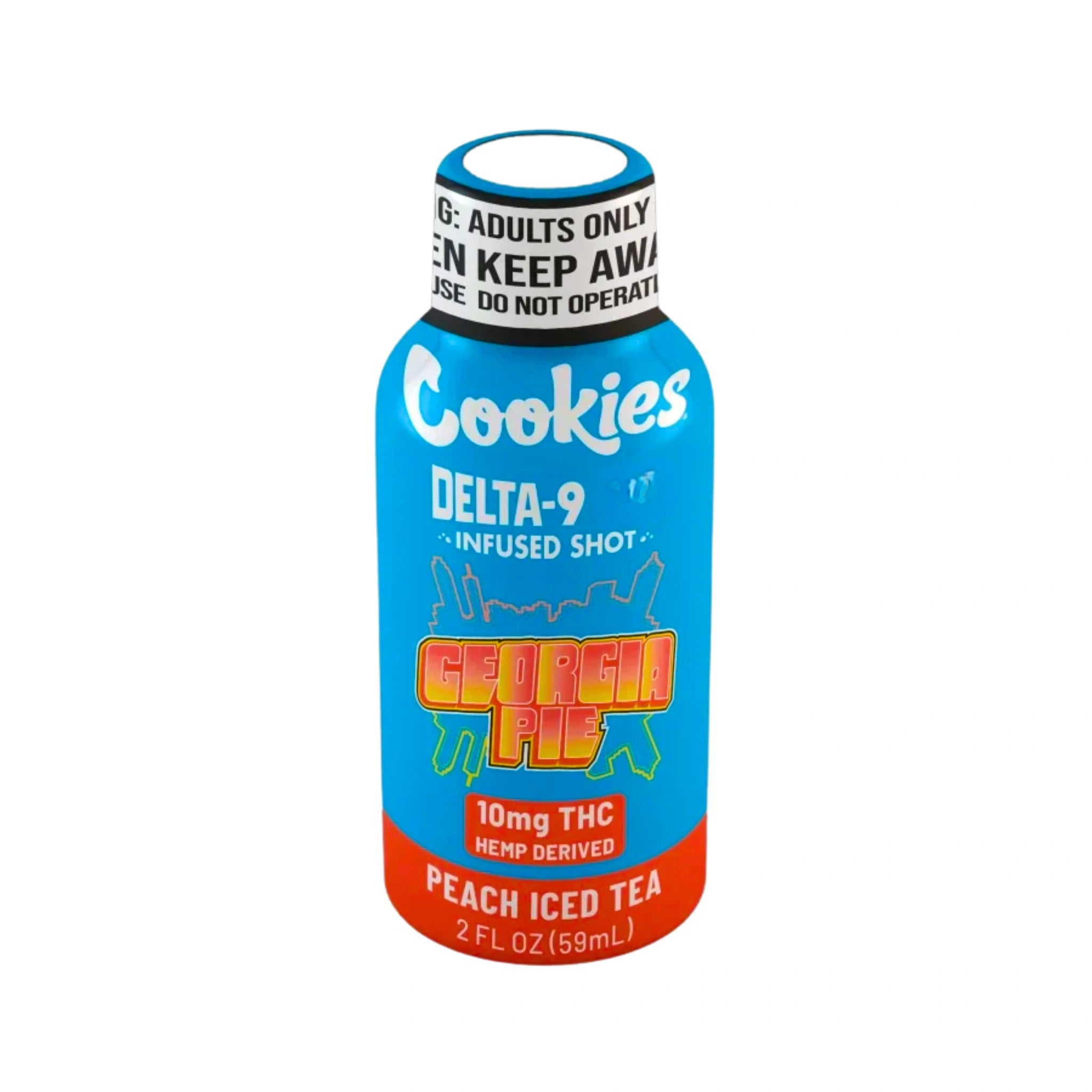 Cookies Shot con Delta 9 THC 10mg Georgia Pie Detalle Splift México