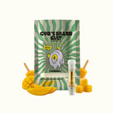 Cartuchos de wax desechable HHC 1g Gods Beard Cult Mangonada Sativa