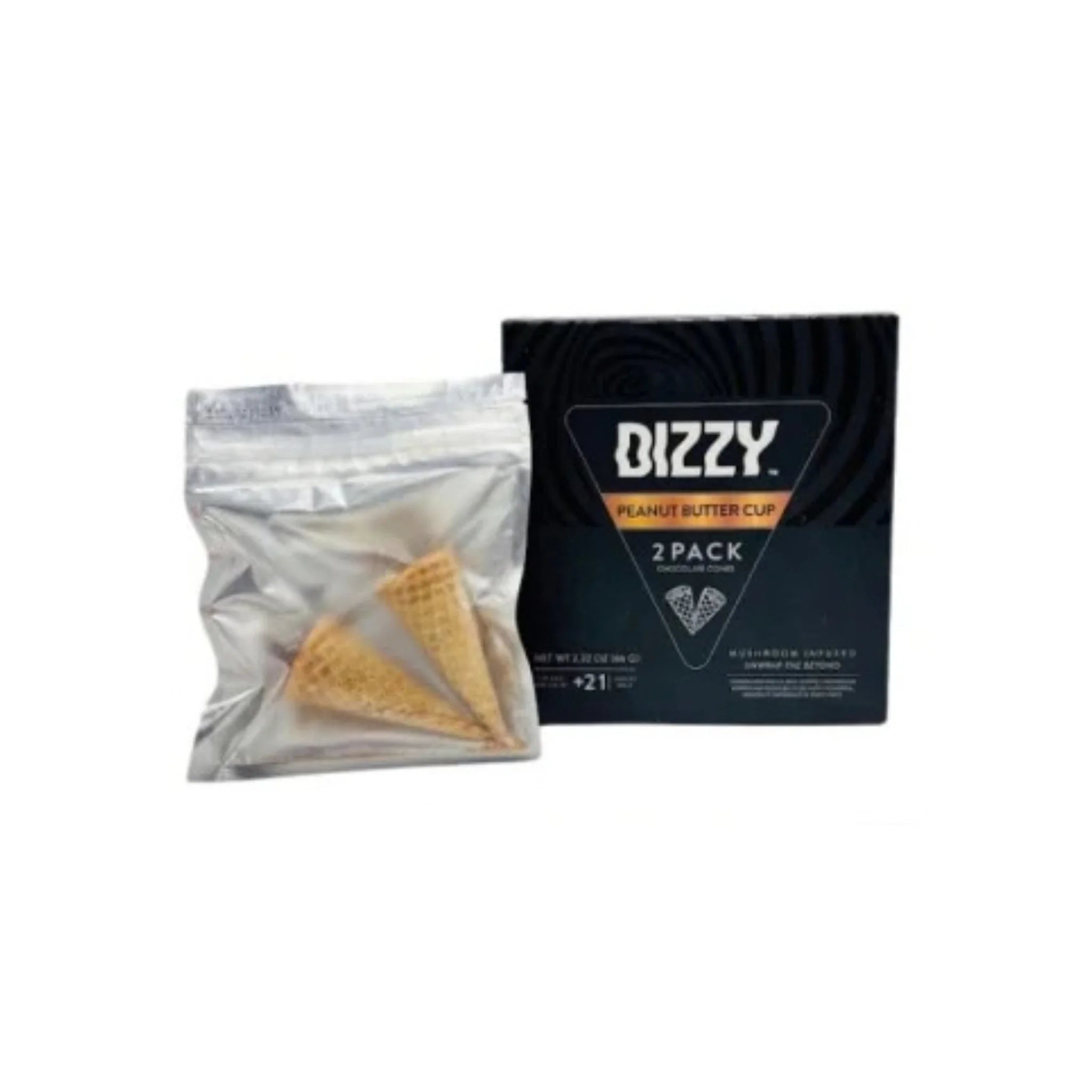 Dizzy Conos Nootropicos 2 Pack Peanut Butter Cup