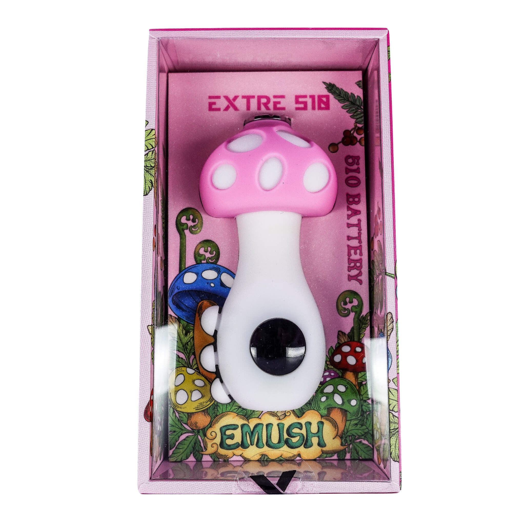 Emush Pila 510 Cartuchos Wax Rosa