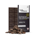 Erth Wellness Chocolate THC Delta 9 Live Resin 100mg Dark Chocolate Splift México