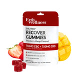 Erth Wellness Gomitas CBD CBN CBG Recuperación Strawberry Splift México