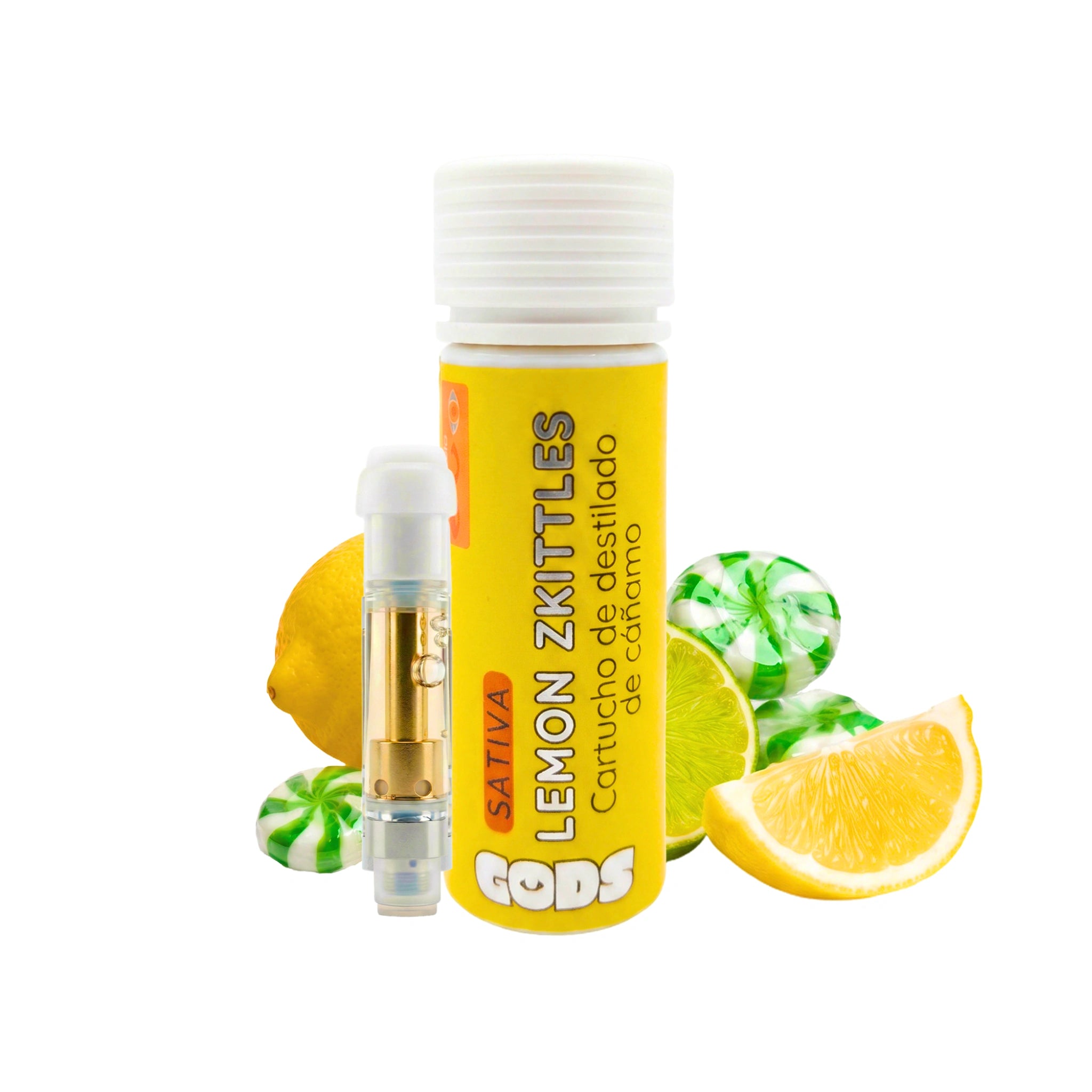 Gods Beard Cult Cartucho Wax HHC THCP Live Resin 2g Lemon Zkittles Splift México
