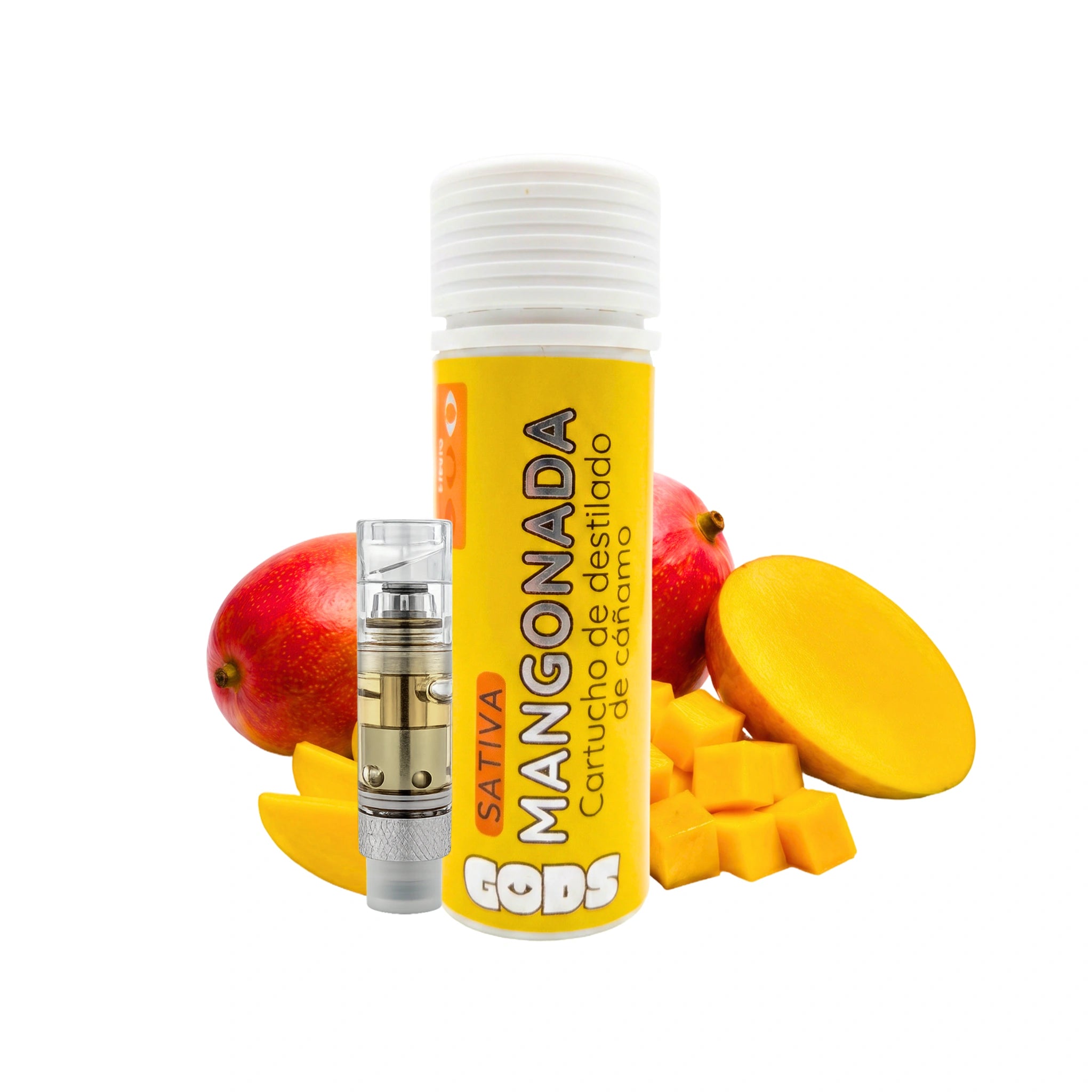 Gods Beard Cult Cartucho Wax HHC THCP Live Resin 0.5g Mangonada Splift México