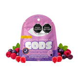 Gods Beard Cult Gomitas Classic THC Delta 9 HHC 10mg 10 Piezas Raspberry Acai Splift Mexico
