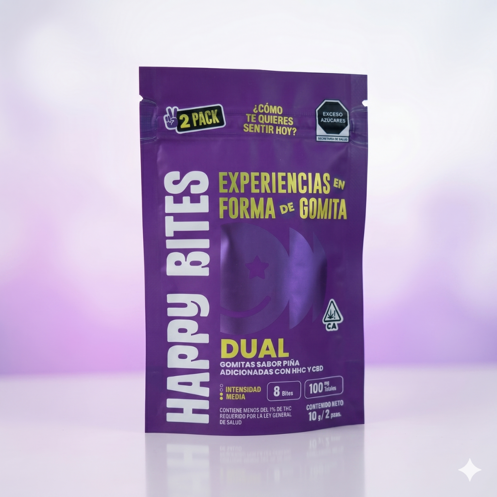 DUAL | Plenitud | 300 mg | Happy Bites Experiencias