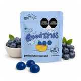Good Times by Splift Gomitas THC Delta 9 40mg 20 Piezas Mora Azul Indica