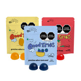 Good Times by Splift Gomitas THC Delta 9 40mg 2 Piezas Mora Azul, Fresa, Mango
