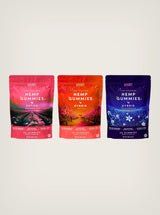 Habit gomitas con THC Delta 9 + CBD 400mg sabores Watermelon, Peach y Blackberry
