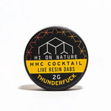 Hi On Nature Extracto HHC Cocktail Live Resin Para Dabs Thunderfuck Sativa