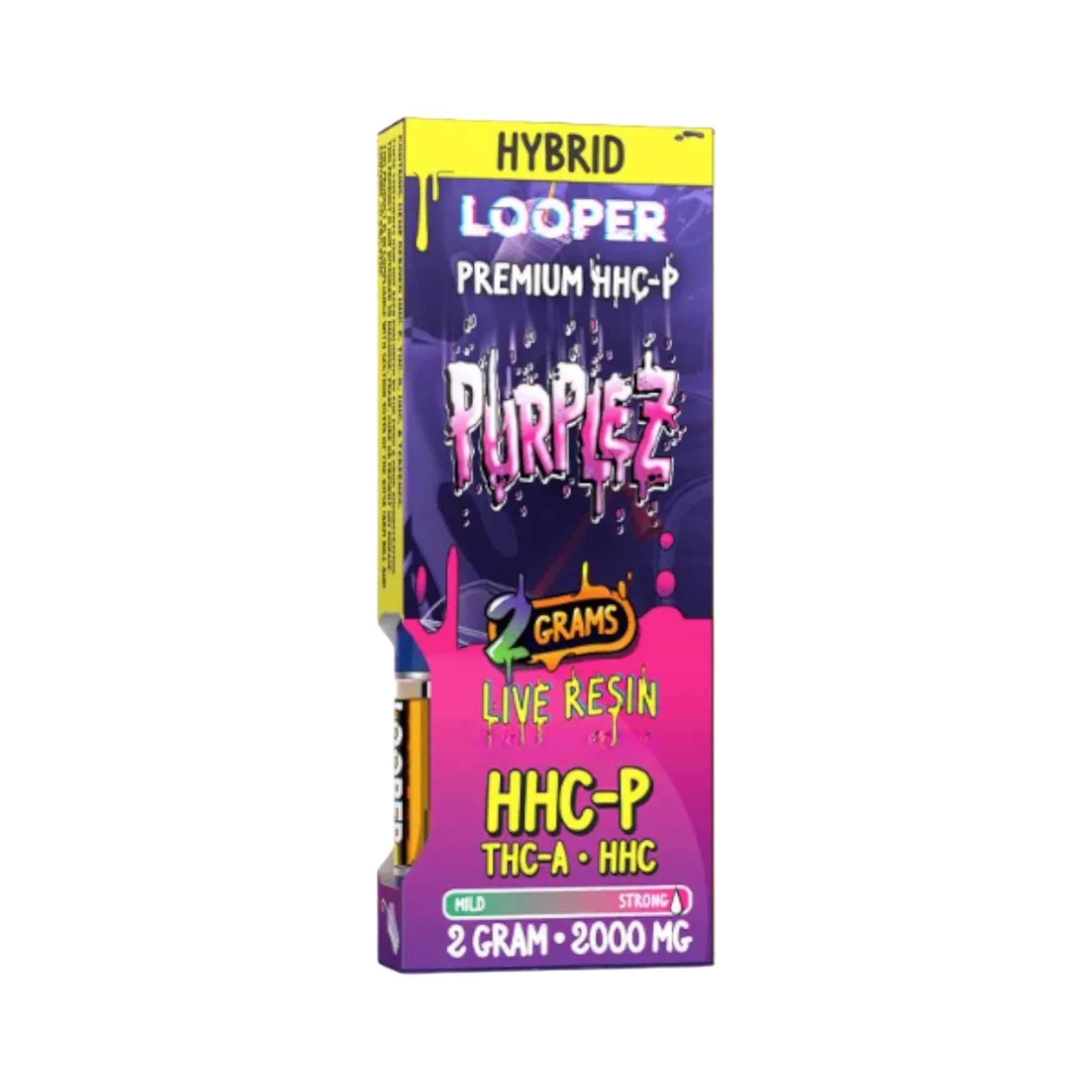 Looper Cartucho Wax Live Resin 2g Purplez