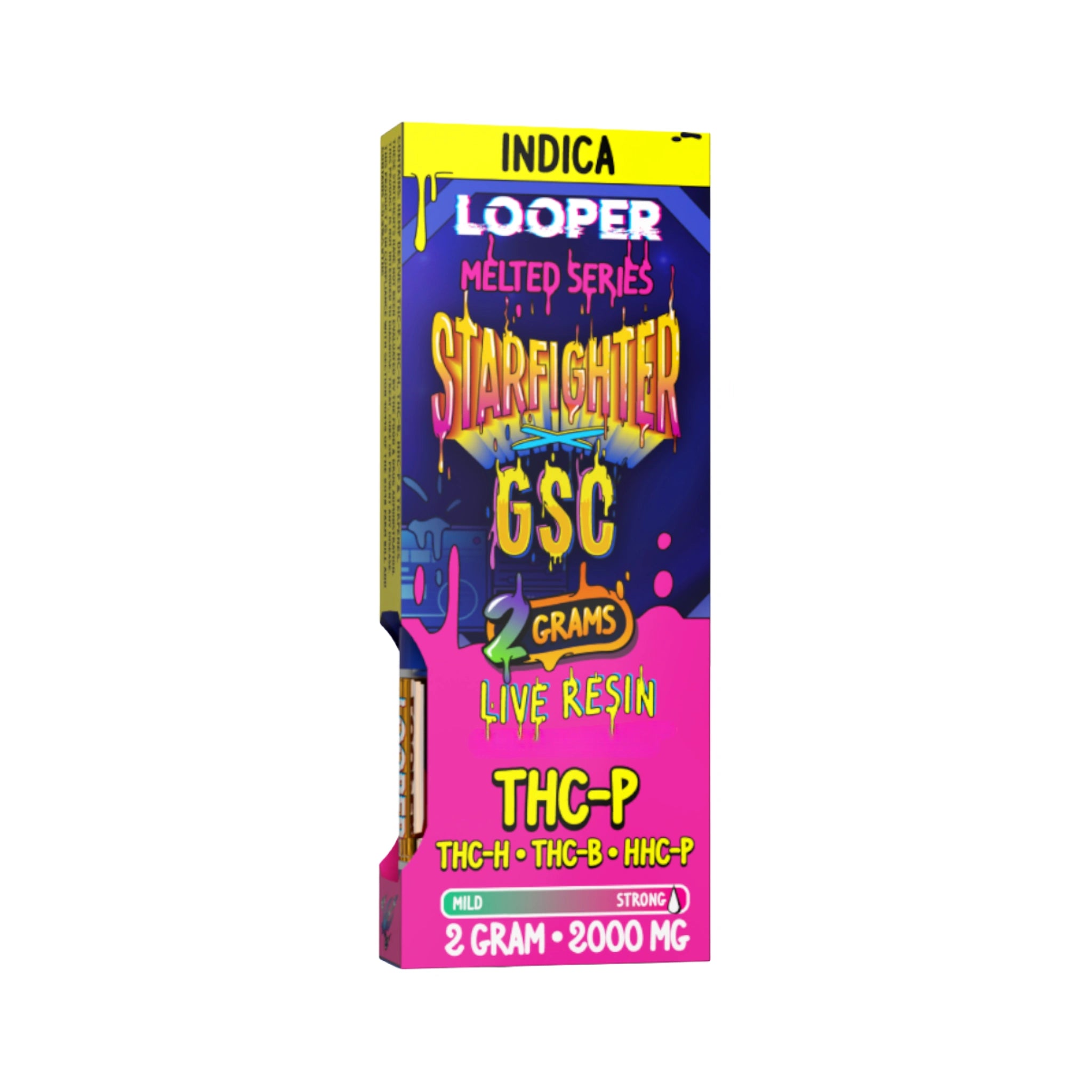 Looper Cartucho Wax Live Resin 2g Starfighter GSC