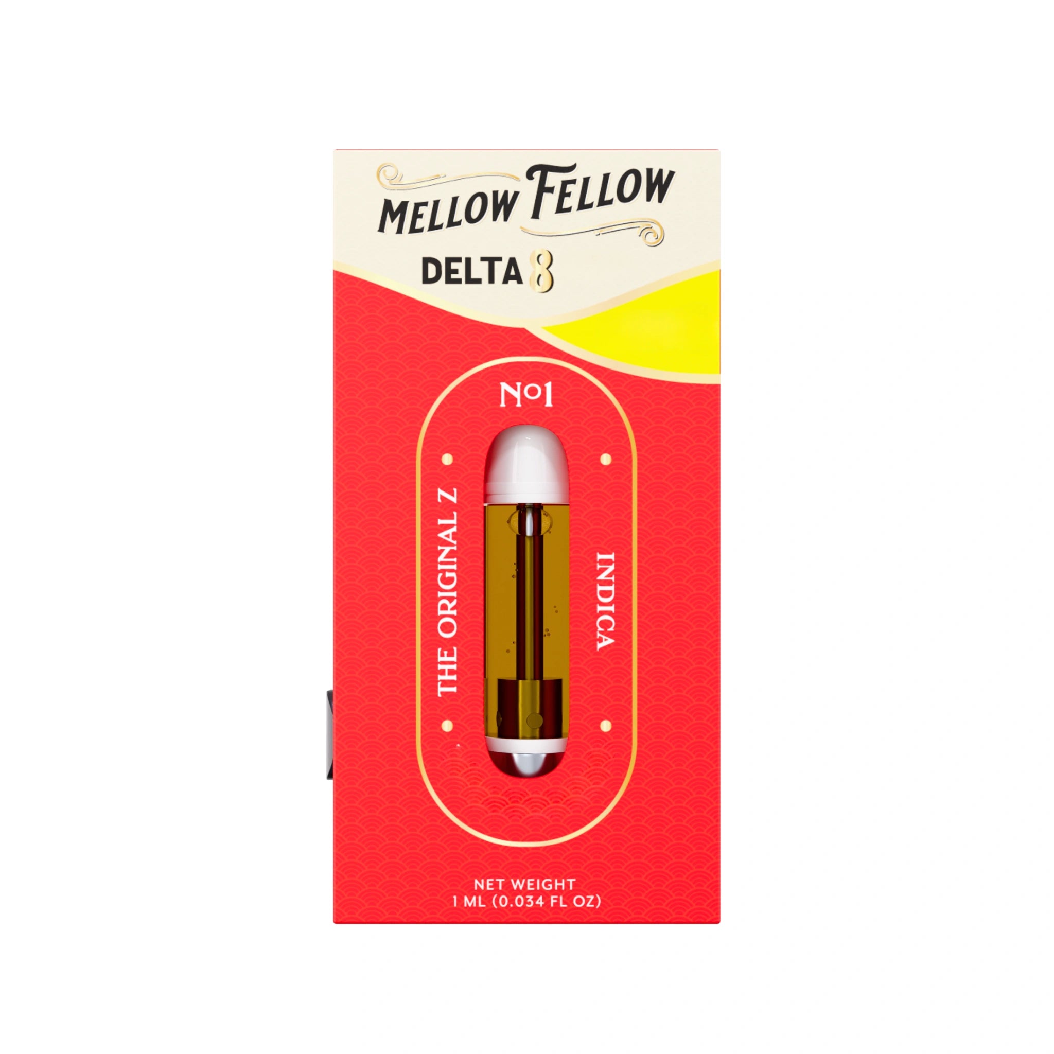 Mellow Fellow Cartucho Wax Delta 8 THC 1g The Original Z Splift México