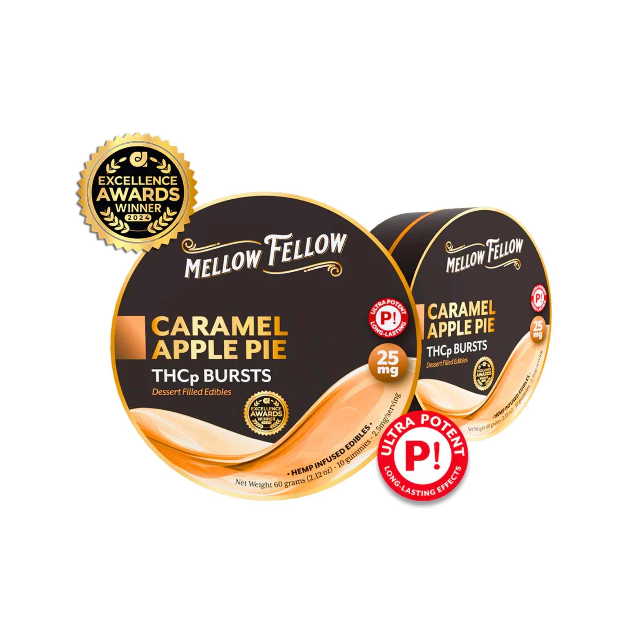 Mellow Fellow | Gomitas THCP Bursts High Potency | 2.5mg/pza 10pzas