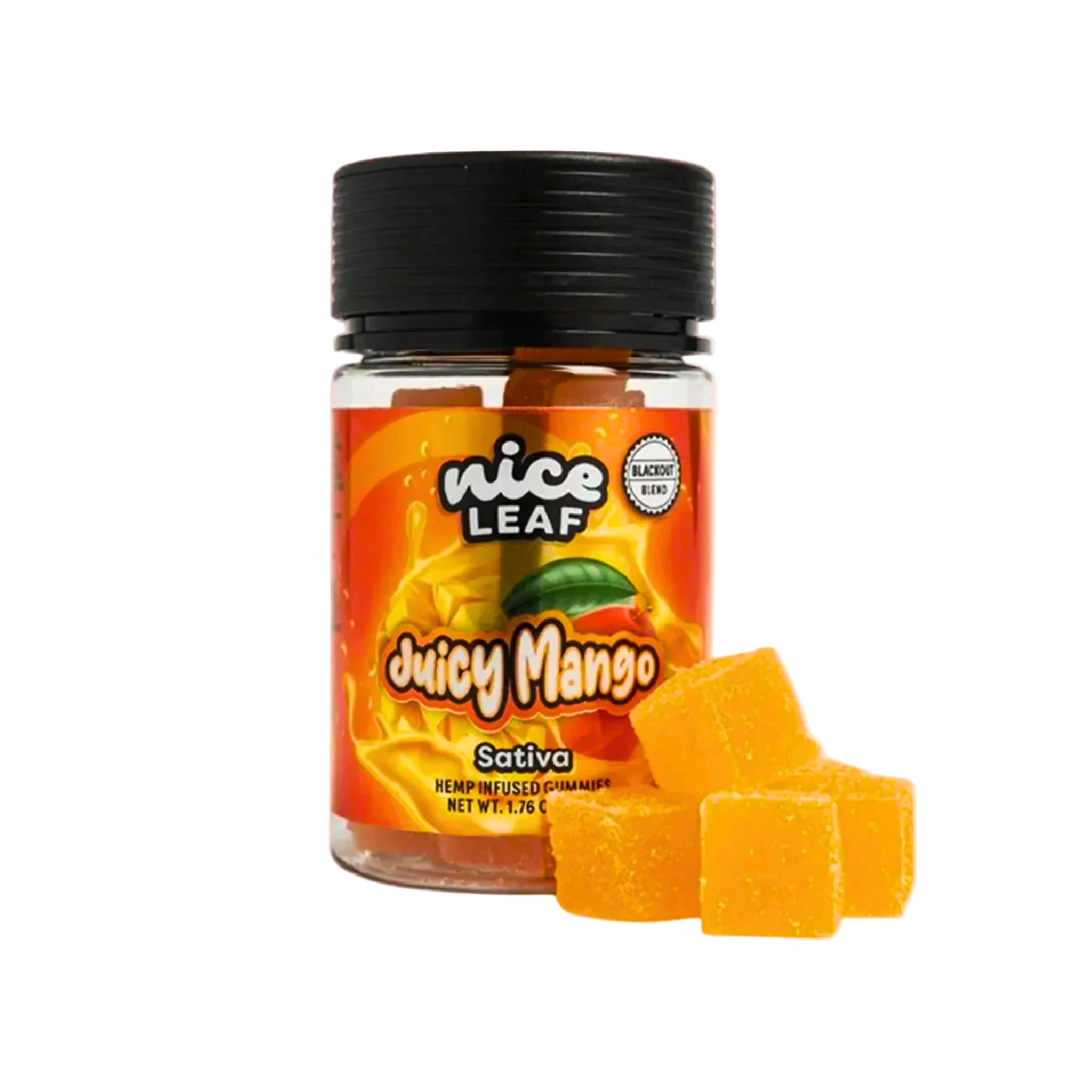 Nice Leaf Gomitas THC Knockout Blend Juicy Mango Splift Mexico