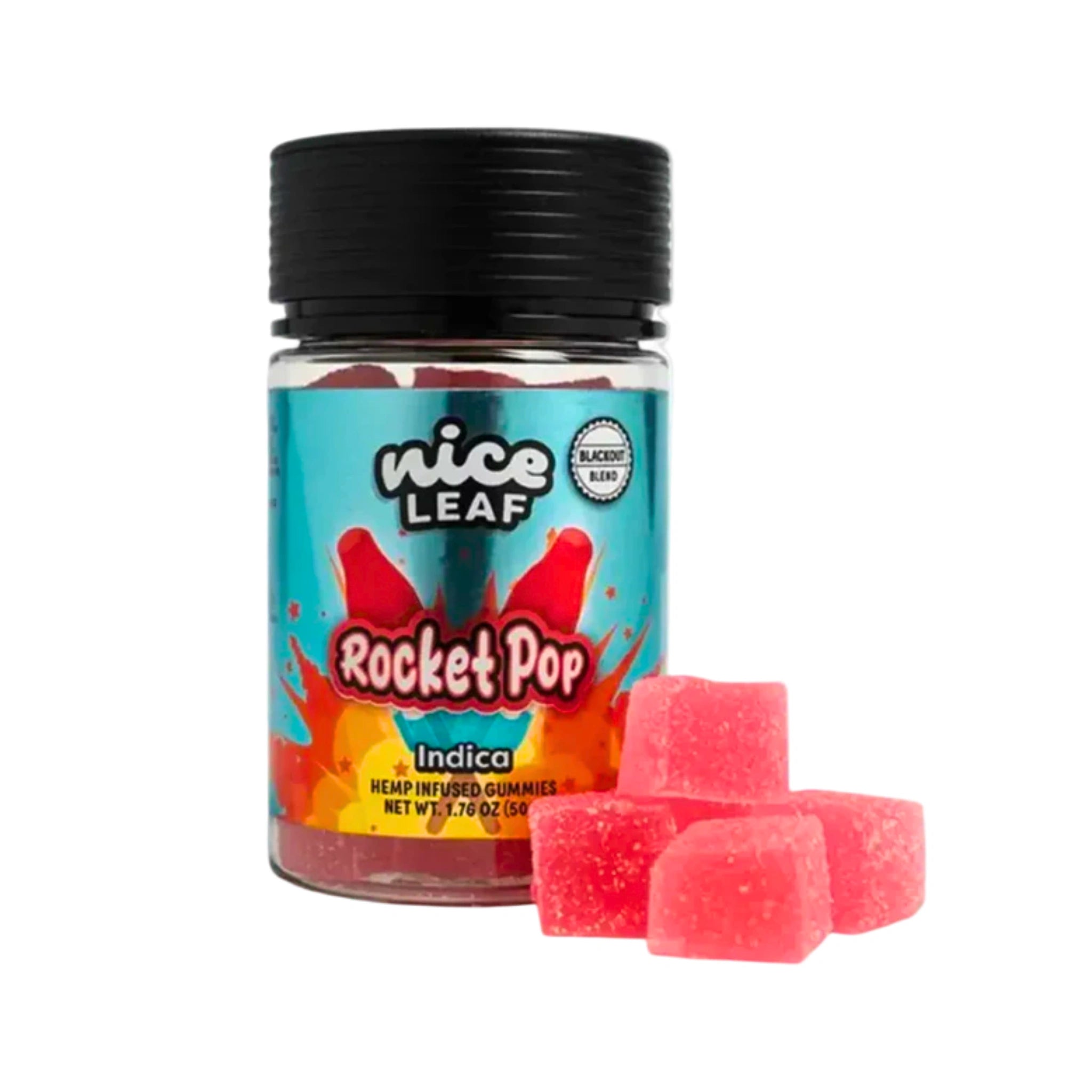 Nice Leaf Gomitas THC Knockout Blend Rocket Pop Splift