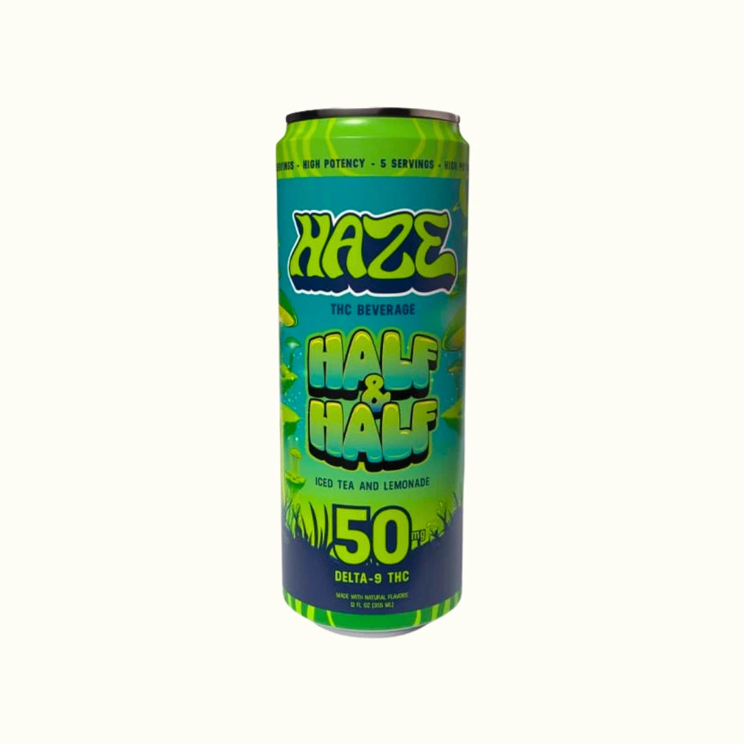 Haze Bebida con THC Delta 9 50mg 355ml High Potency Half & Half Iced Tea and Lemonade Splift Mexico