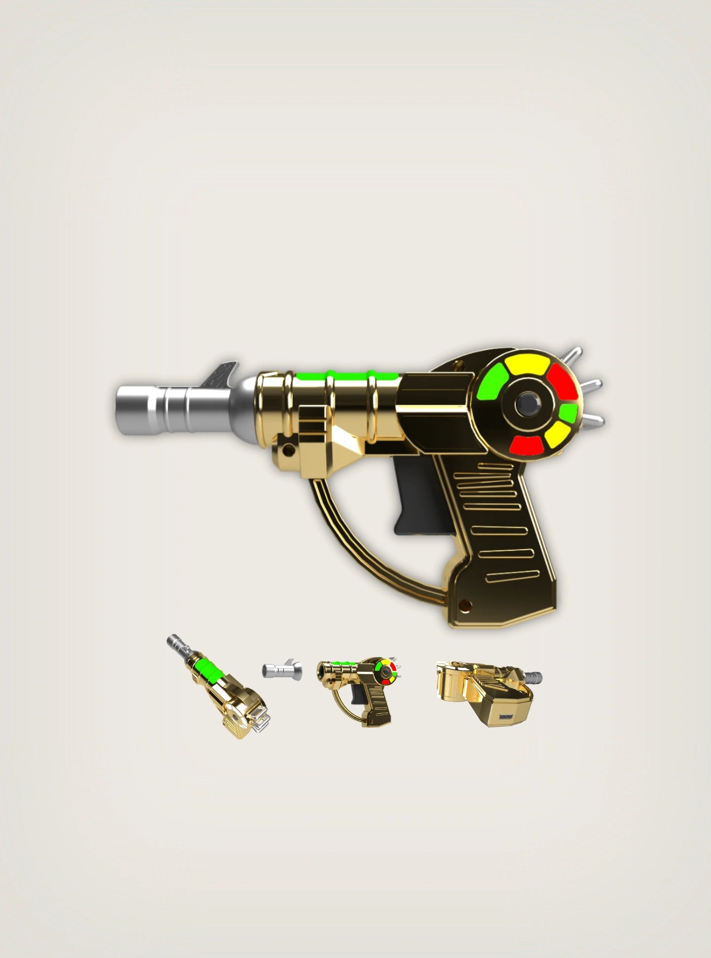 Smyle Labs Raygun Batería 510 para cartuchos de wax penjamin dorado
