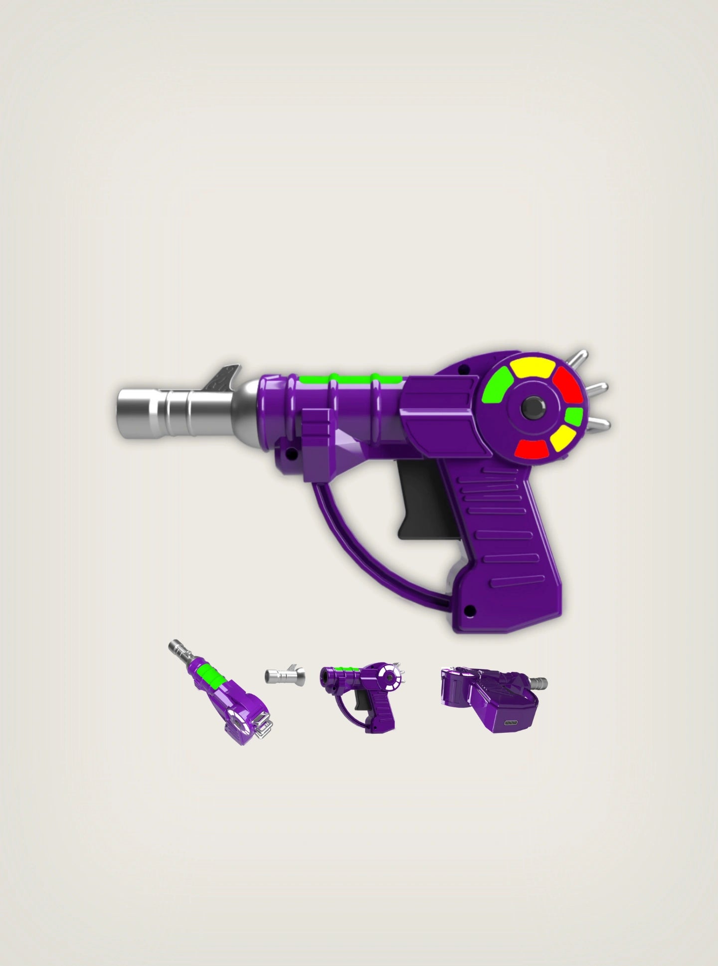 Smyle Labs Raygun Batería 510 para cartuchos de wax penjamin morado