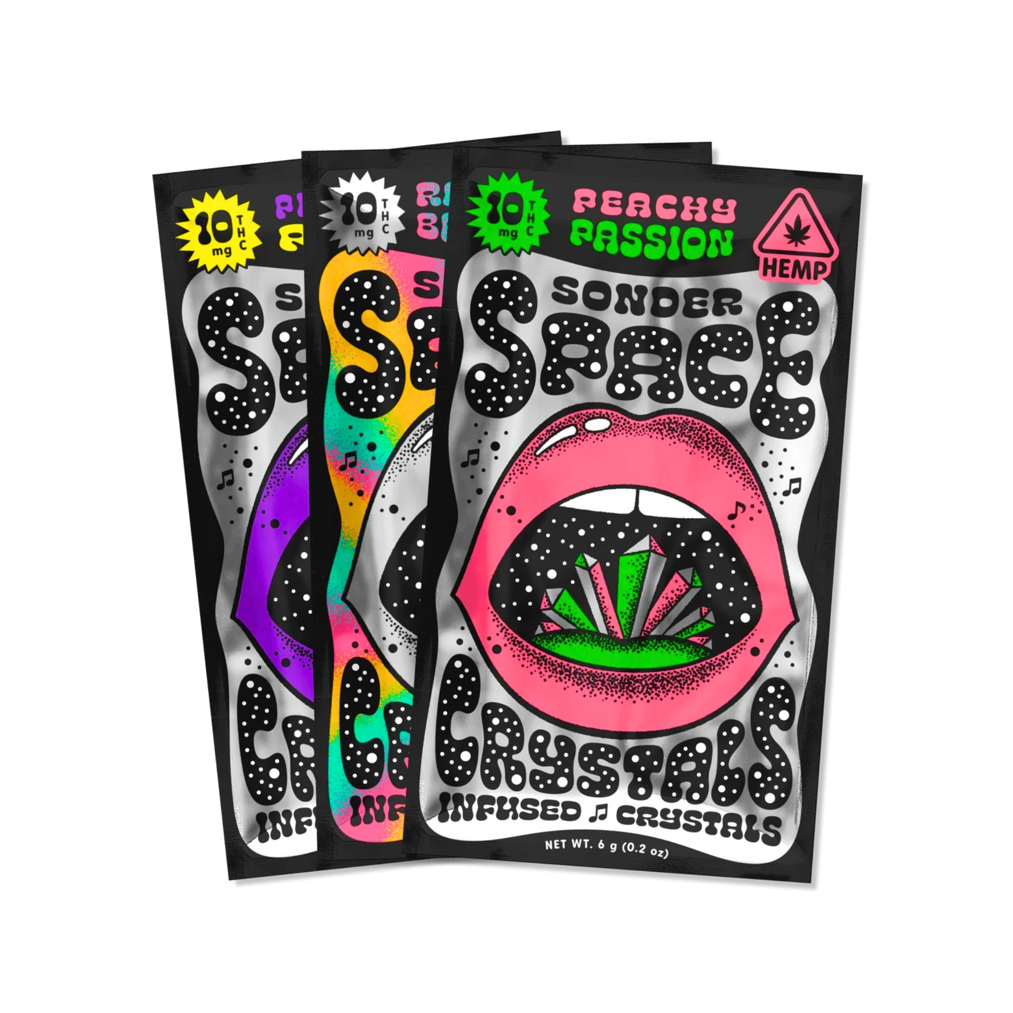Sonder Space Crystals 10mg THC Delta 9 Splift Mexico