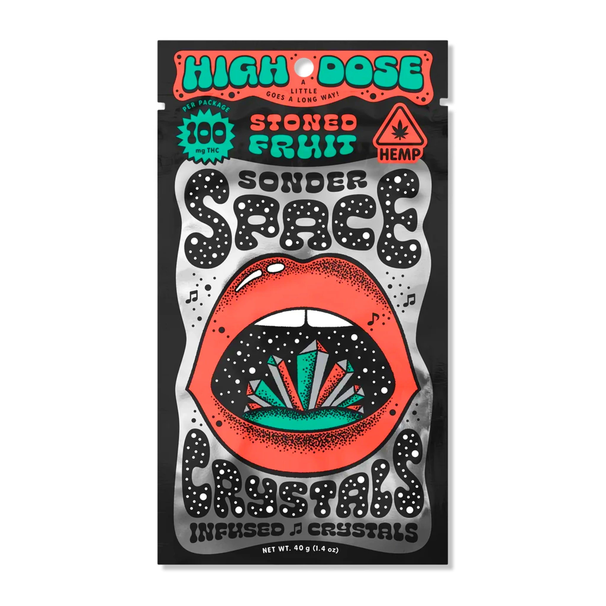 Sonder Space Crystals 100mg THC Stoned Fruit Splift Mexico