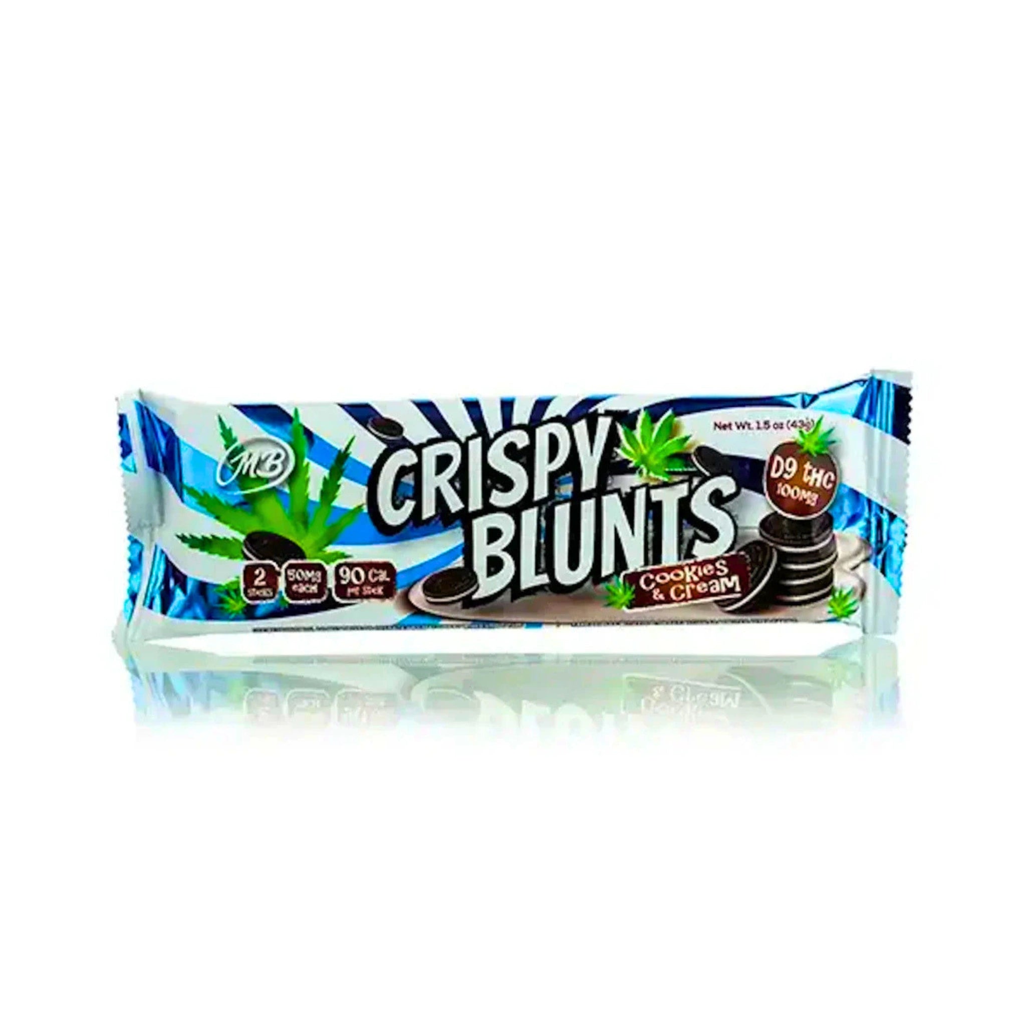 STNR Crispy Blunts Galletas THC Delta 9 Cookies Cream Splift Mexico