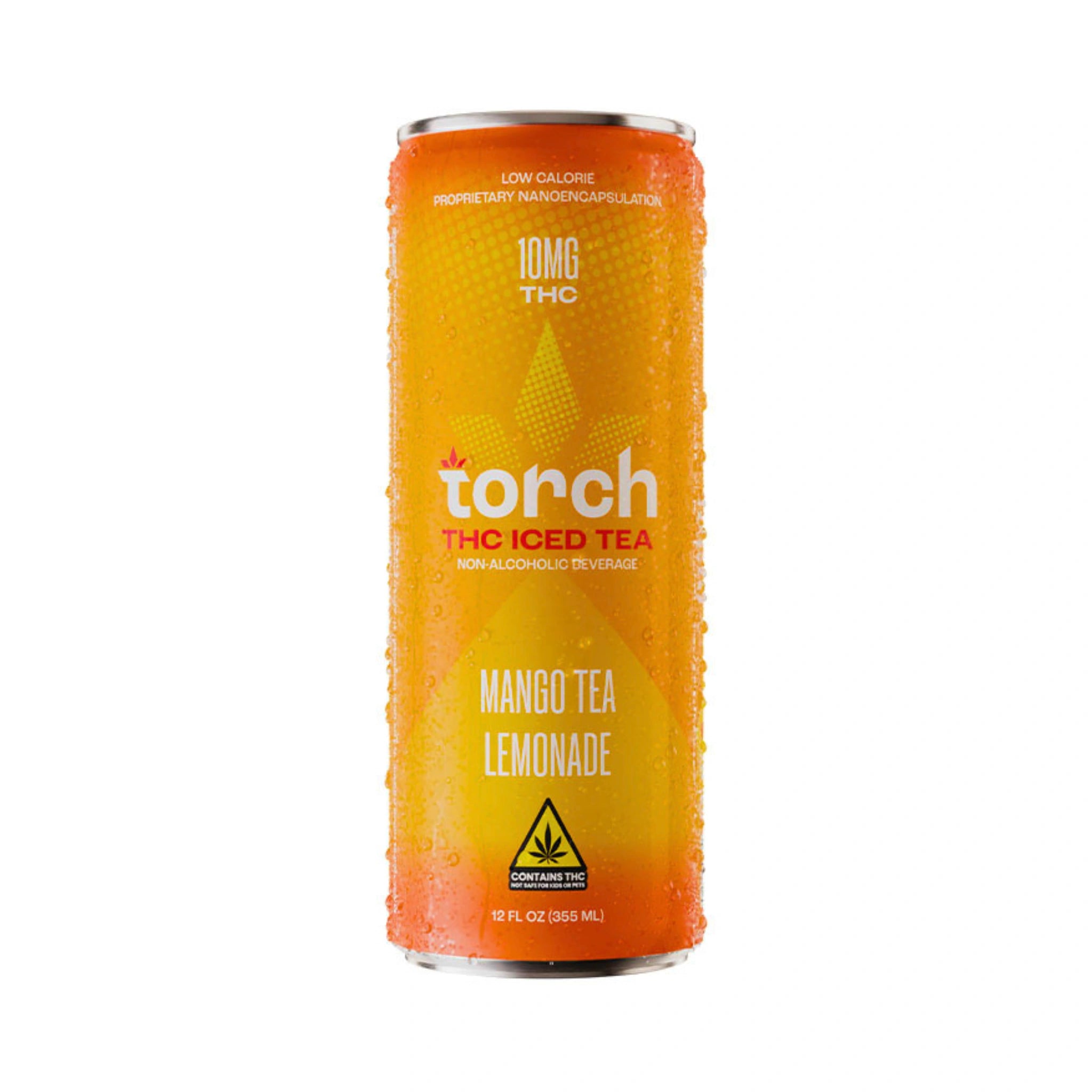 Torch Cannabis Soda Delta 9 THC 10mg Mango Tea Lemonade Splift México