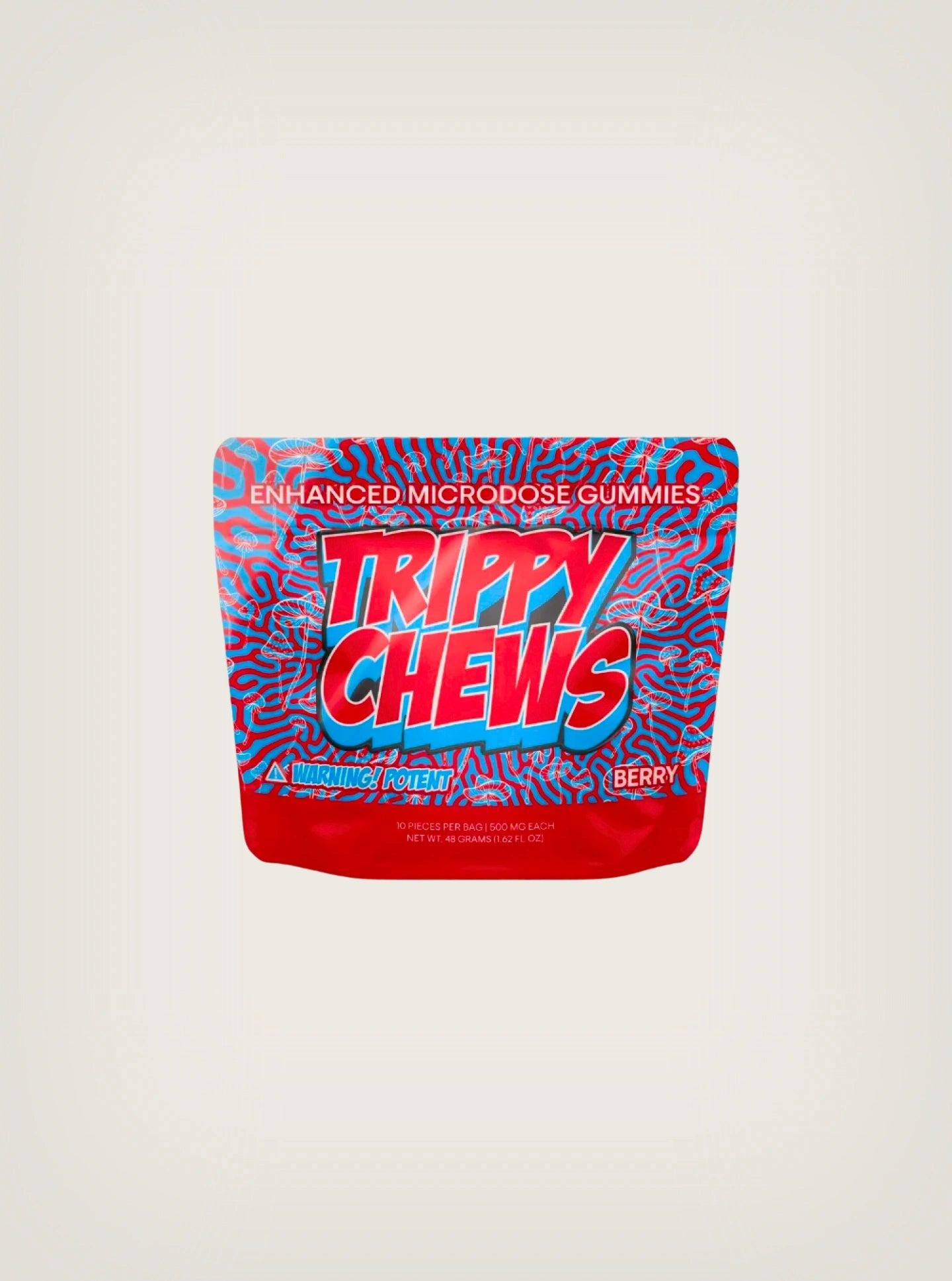 Gomitas de hongos mágicos Trippy Chews de 5000mg sabor berry