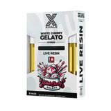 Xhale Cartucho Wax Liquid Diamonds 2 Piezas White Cherry Gelato Hybrid