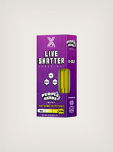 Compra Cartuchos de wax desechables de HHC + HHCP + HHCA 2g marca Xhale Purple Nerdz Indica