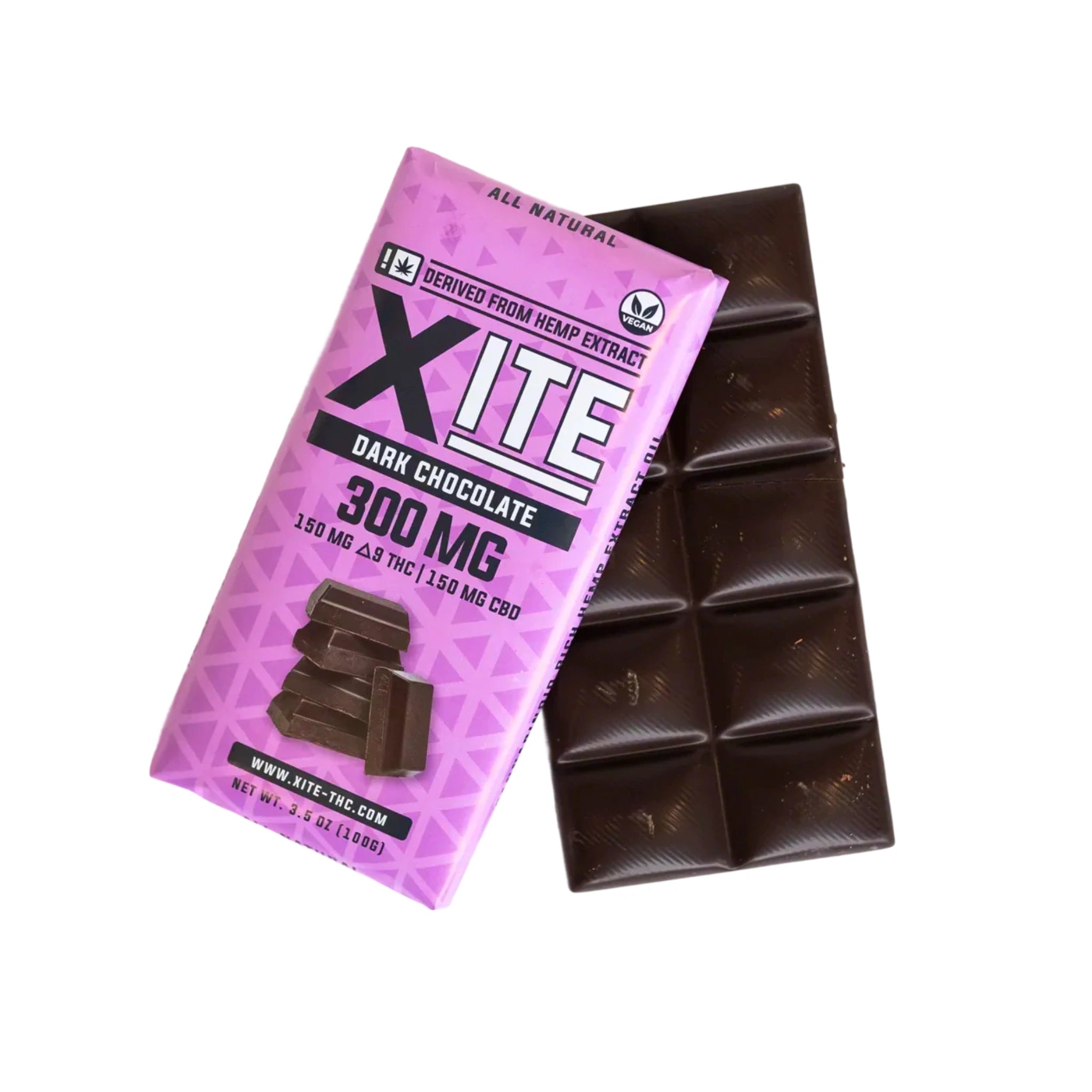 Xite Chocolate THC Delta 9 CBD 300mg Dark Chocolate Splift Mexico