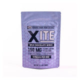 Xite Chocolates Mini THC Delta 9 CBD 150mg Milk Chocolate Minis Splift